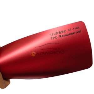 TPU Mate Romani Red 5 Year Warranty Self Healing Color Changing Paint Protection Film for Body Luxury 7.5mil Gloss Wet
