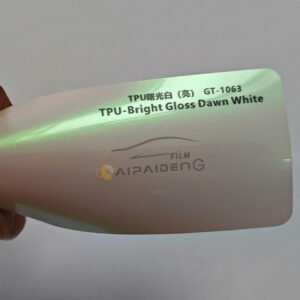 TPU for Dawn White Ultra Gloss Self-Adhesive Multi-Color Luxury 7.5mil Thick Car Wrap Vinyl Covering Film Self-Healing Body