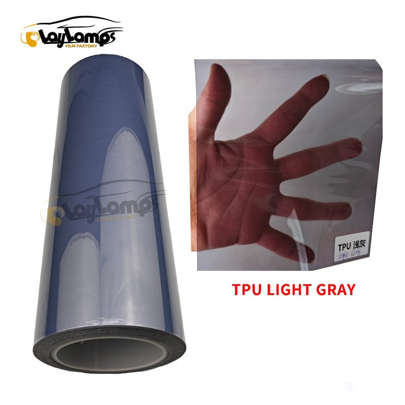 Hot Sale 60cmX15m Smoked Black Removable Tpu Car Headlight Ppf Tint Film - Image 6