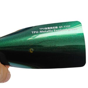 TPU Metallic England Green Color Changing Paint Protection Film (PPF) Self Healing Anti Scratch Car Wrap Film for Body Roll