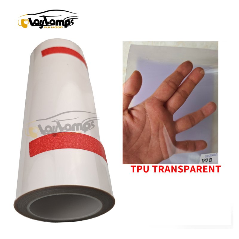 Hot Sale 60cmX15m Smoked Black Removable Tpu Car Headlight Ppf Tint Film - Image 3